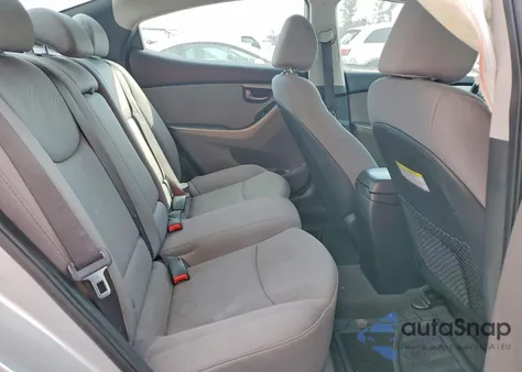 2013 Hyundai Elantra Gls из США, поврежденный, VIN 5NPDH4AE7DH413439